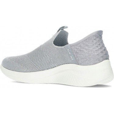 SKECHERS 149709 CHAUSSURES À ENFILER LIGHT_GREY