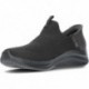 SKECHERS 149709 CHAUSSURES À ENFILER BLACK_BLACK