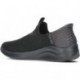 SKECHERS 149709 CHAUSSURES À ENFILER BLACK_BLACK
