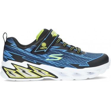 Skechers 400149 Lumières Strom Baskets NEGRO