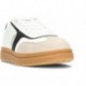 Baskets femme MTNG rétro 60461 BLANCO