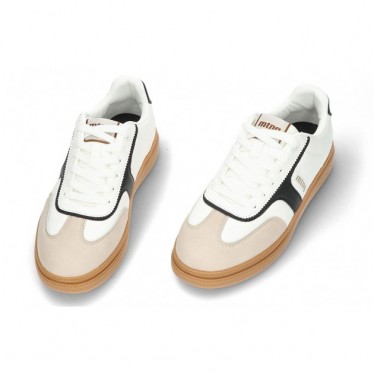 Baskets femme MTNG rétro 60461 BLANCO