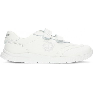 Chaussures d'école unisexes Pablosky 203900 BLANCO