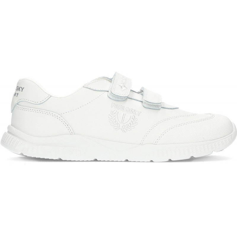 Chaussures d'école unisexes Pablosky 203900 BLANCO