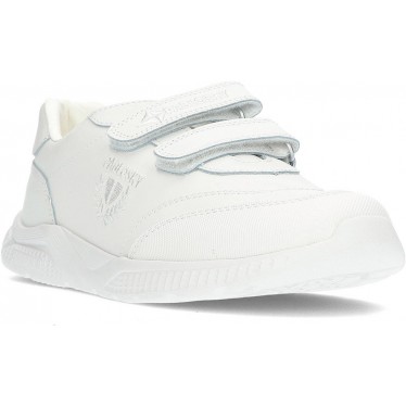 Chaussures d'école unisexes Pablosky 203900 BLANCO