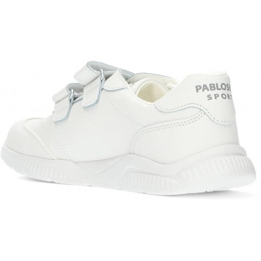 Chaussures d'école unisexes Pablosky 203900 BLANCO