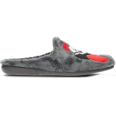 Chaussons de maison pour hommes VULLADI modèle 6205 MONTBLANC_GRIS
