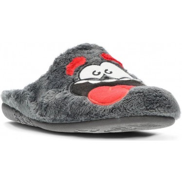Chaussons de maison pour hommes VULLADI modèle 6205 MONTBLANC_GRIS