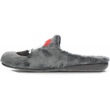 Chaussons de maison pour hommes VULLADI modèle 6205 MONTBLANC_GRIS