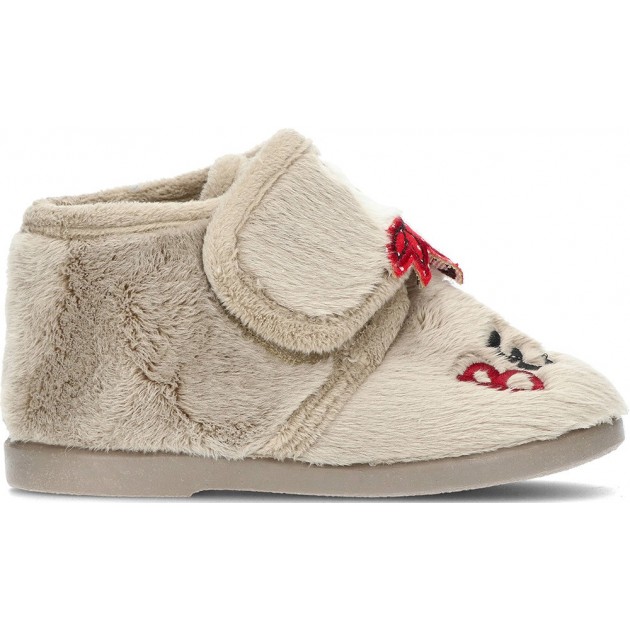 Chaussons de maison pour enfants Vulladi modèle 6109 MONBLANC_NIQUEL Chaussons de maison pour enfants Vulladi modèle 6109 MONBLANC_NIQUEL