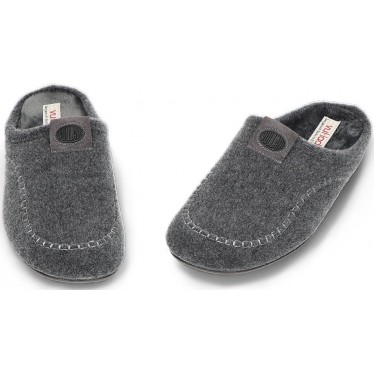 Chaussons de maison pour hommes VULLADI modèle 6630 NORDICO_GRIS