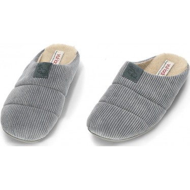 Chaussons de maison pour femmes VULLADI modèle 6615 DELEVE_PETROLEO