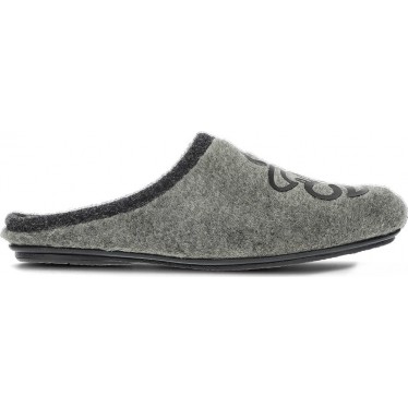 Chaussons homme VULLADI modèle 6651 MUTON_JASP_GRIS