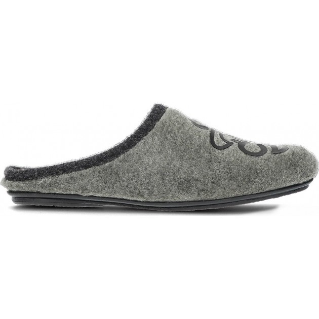 Chaussons homme VULLADI modèle 6651 MUTON_JASP_GRIS