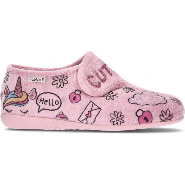Chaussons fille VULLADI modèle 6217 ALASKA_MAQUILLAJE Chaussons fille VULLADI modèle 6217 ALASKA_MAQUILLAJE