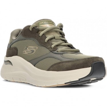 SKECHERS Baskets Archfit pour hommes 232702 OLIVE