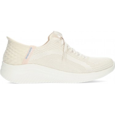 SKECHERS 149710 BASKETS BRILLANT PATH NATURAL