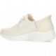 SKECHERS 149710 BASKETS BRILLANT PATH NATURAL