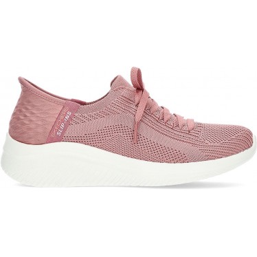 SKECHERS 149710 BASKETS BRILLANT PATH MAUVE