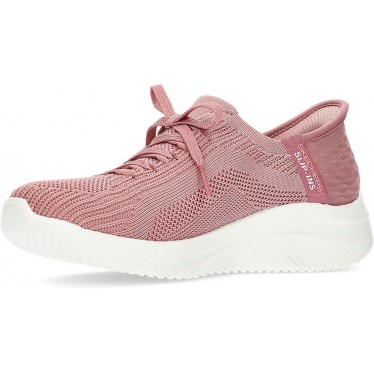 SKECHERS 149710 BASKETS BRILLANT PATH MAUVE
