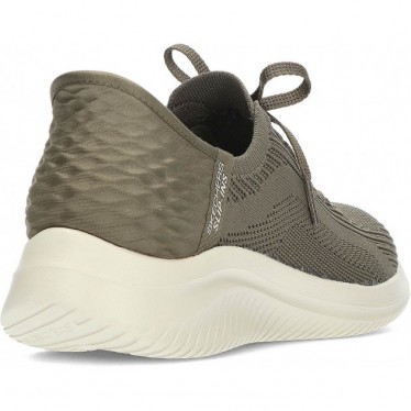 SKECHERS 149710 BASKETS BRILLANT PATH OLIVE