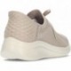 SKECHERS 149710 BASKETS BRILLANT PATH TAUPE