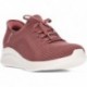 SKECHERS 149710 BASKETS BRILLANT PATH BURGUNDY