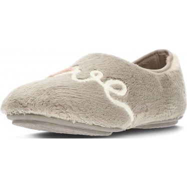 Chaussons femme VULLADI modèle 6633 MONBLANC_NIQUEL