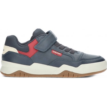 BASKETS GEOX J367RE NAVY_DKRED