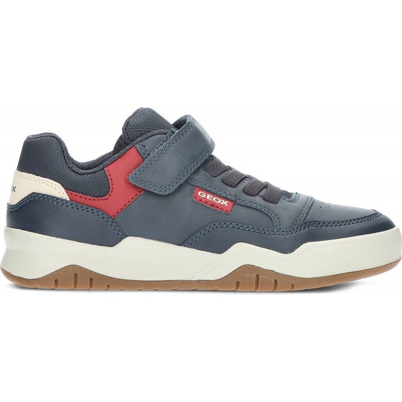 BASKETS GEOX J367RE NAVY_DKRED