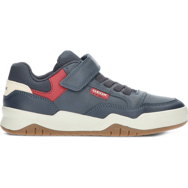 BASKETS GEOX J367RE NAVY_DKRED BASKETS GEOX J367RE NAVY_DKRED