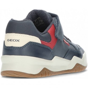 BASKETS GEOX J367RE NAVY_DKRED