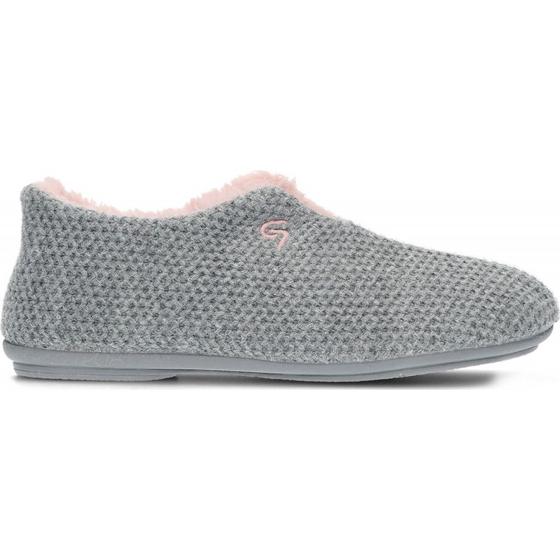 GARZON Chaussons femme Etna modèle 5821291 GRIS_OSC_MALVA