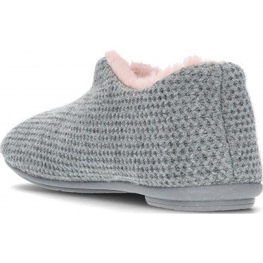GARZON Chaussons femme Etna modèle 5821291 GRIS_OSC_MALVA