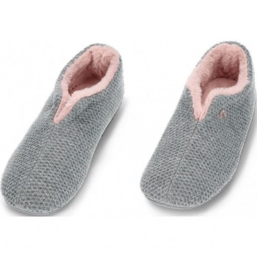 GARZON Chaussons femme Etna modèle 5821291 GRIS_OSC_MALVA