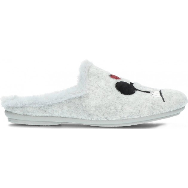 Chaussons femme GARZON Picos Modèle 5003279 MARFIL_GRIS_PERLA