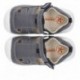 SANDALES TOILE BIOMECANIQUE 222186 MARINO