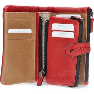 PORTEFEUILLE ABBACINO 71104 ROJO