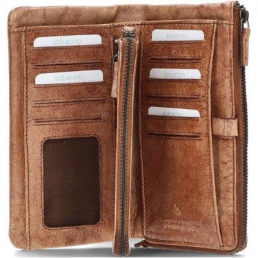 Portefeuille femme ABBACINO modèle 71073 MARRON