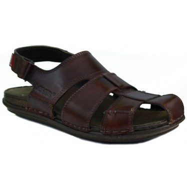 LEVI'S IMRAN SANDALIA CABALLERO color MARRON