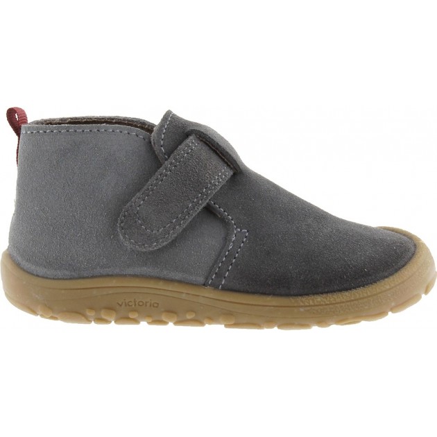 VICTORIA BOSCO BOTTES PIEDS NUS EN DAIM 1370102 ANTRACITA
