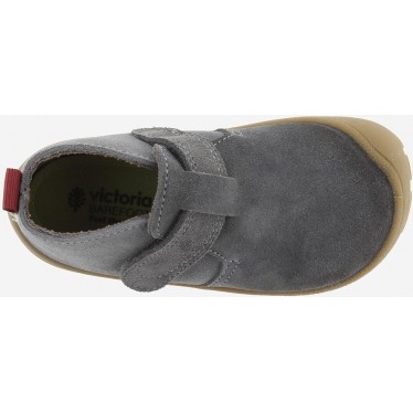 VICTORIA BOSCO BOTTES PIEDS NUS EN DAIM 1370102 ANTRACITA
