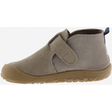 VICTORIA BOSCO BOTTES PIEDS NUS EN DAIM 1370102 TAUPE