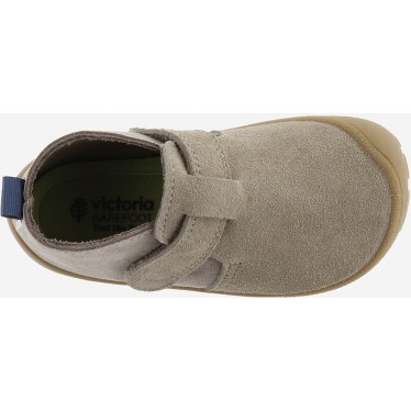 VICTORIA BOSCO BOTTES PIEDS NUS EN DAIM 1370102 TAUPE
