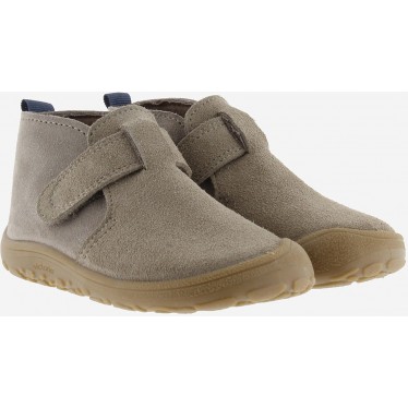 VICTORIA BOSCO BOTTES PIEDS NUS EN DAIM 1370102 TAUPE