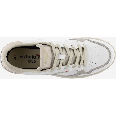 VICTORIA C80 Baskets classiques en cuir 8800119 GRIS