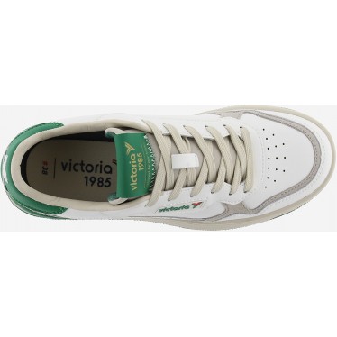 VICTORIA C80 Baskets classiques en cuir 8800119 VERDE
