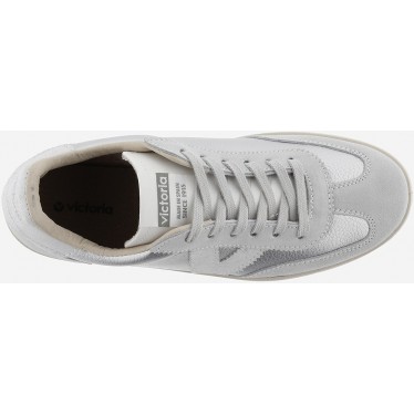 Chaussure de cyclisme métallique Victoria Berlin 1126197 PLATA