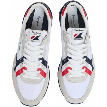 SPORTIVA PEPE JEANS BRIT ROAD M PMS40007 WHITE