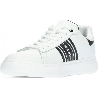 PEPE JEANS baskets homme pms00023 WHITE